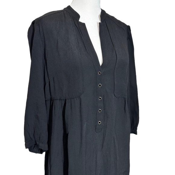 Maeve Black Midi Dress - Picture 2 of 6